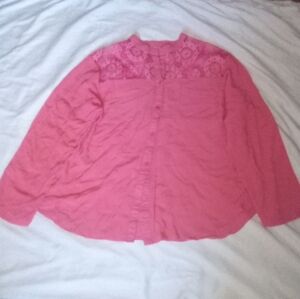 Pink Long Sleeve Shirt